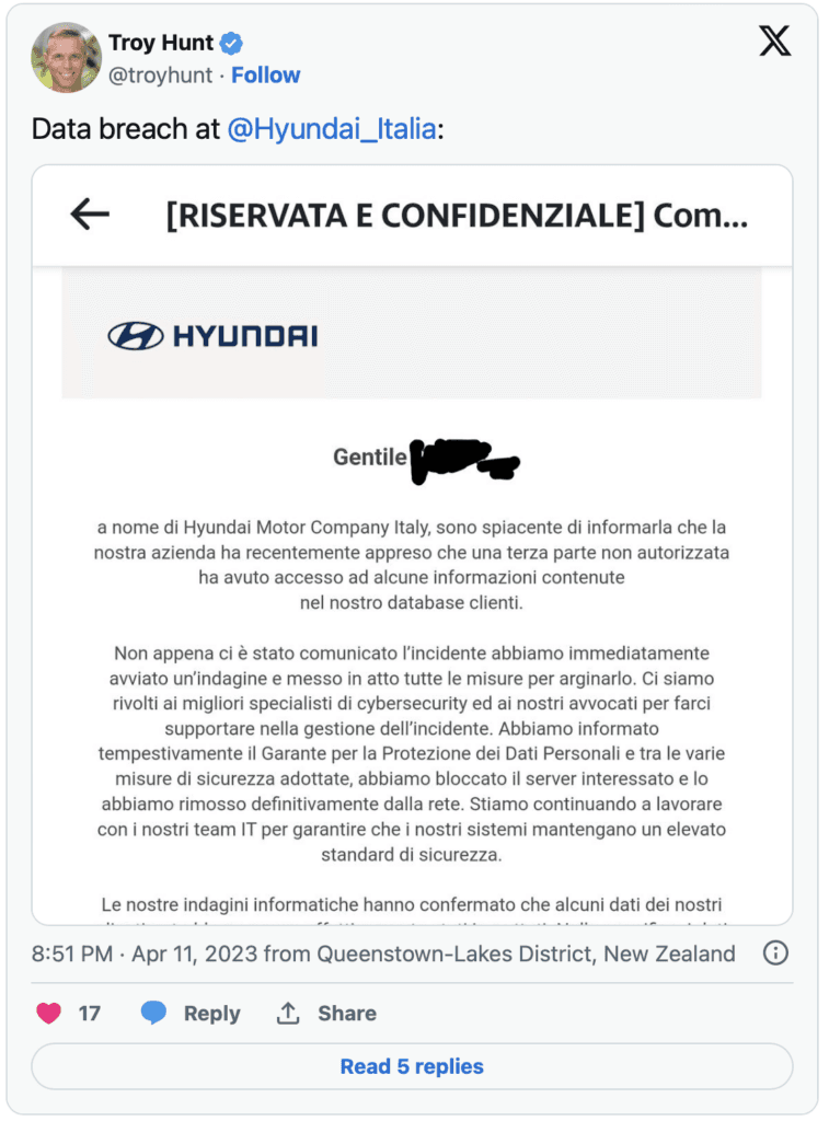 https://twitter.com/troyhunt/status/1645862078312509440